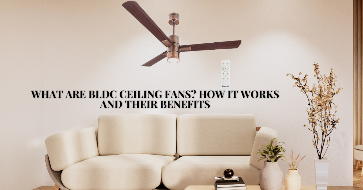 What Are BLDC Ceiling Fans?